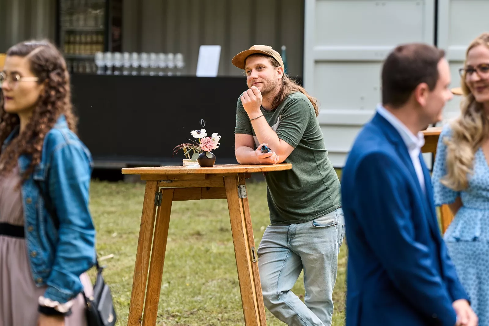 Moritz Roessler auf der Hochzeit von Elmar Schoettner